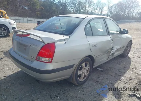 2003 Hyundai Elantra Gls/Gt из США, поврежденный, VIN KMHDN45D13U652933